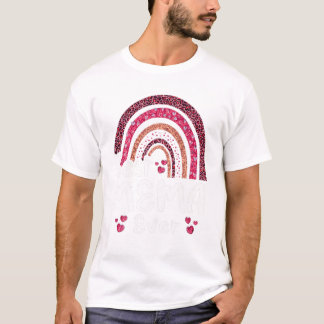 T-shirt Meilleure Mema Arc-en-ciel Mignonne