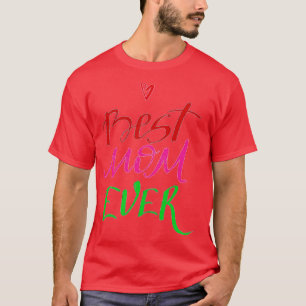 T-shirt meilleure mère de tricot jamais meilleur mère de t