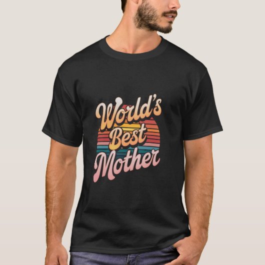 T-shirt Meilleure Mère du Monde (Devant)