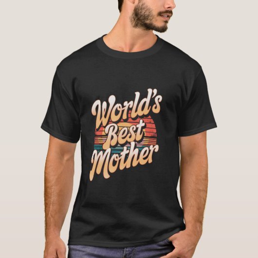 T-shirt Meilleure Mère du Monde (Devant)