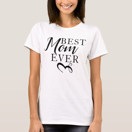 T-shirt Meilleure Mère du Monde (Devant)
