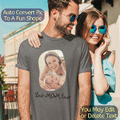T-shirt Meilleure MOM jamais créer votre propre photo et t