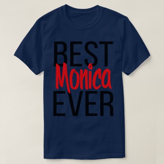 T-shirt Meilleure Monica Ever 1 (Design devant)