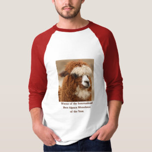 T-shirt Meilleure Monobrow d'Alpaca