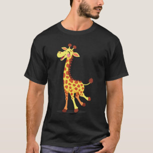 T-shirt Meilleure œuvre d'art de girafe pour hommes femmes