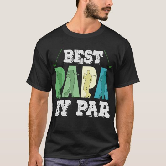 T-shirt Meilleure papa par par (Devant)
