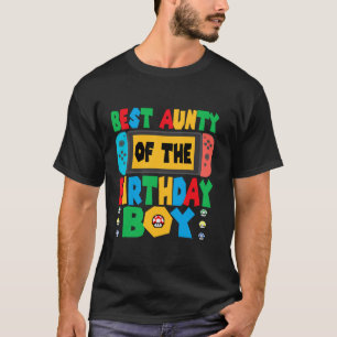 T-shirt Meilleure Partie Du Jeu De Jeu De Garçon Anniversa