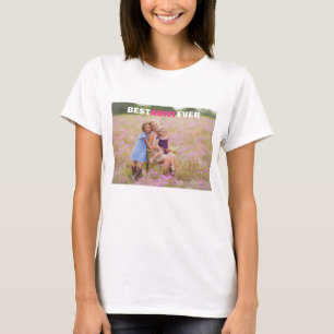 T-shirt Meilleure photo personnalisée jamais vue