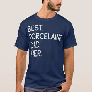 T-shirt Meilleure Porcelaine Papa