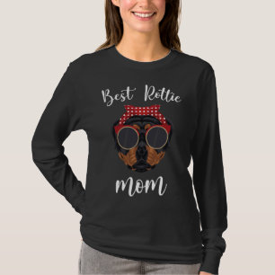 T-shirt Meilleure Rottie Mom Dog Rottweiler Chaussures de 