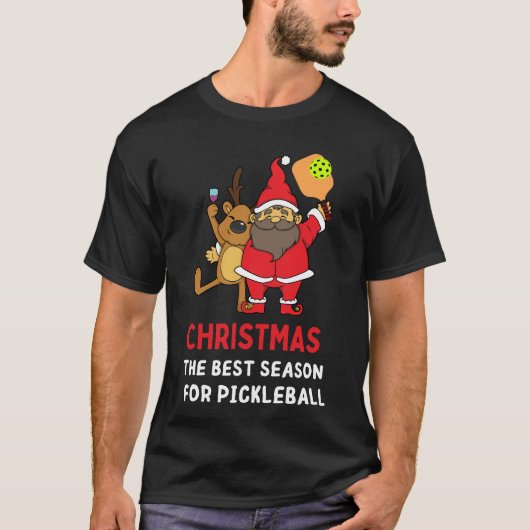 T-shirt Meilleure saison pour Pickleball - Pickleball de N (Devant)