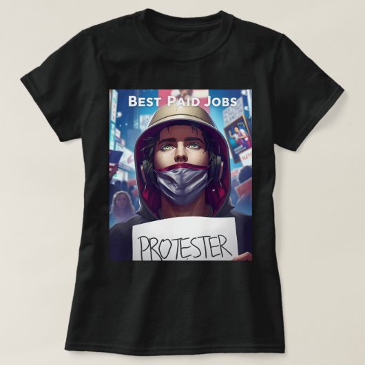 T-shirt Meilleure série payée n°3 (Design devant)