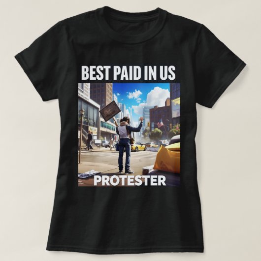 T-shirt Meilleure série payée n° 6 (Design devant)