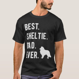 T-shirt Meilleure Shelter Papa Jamais Mens Shetland Sheepd