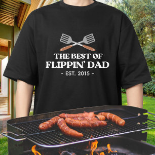 T-shirt Meilleure spatule pour papa Flippin Drôle Rétro 