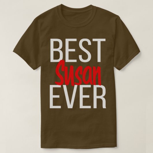 T-shirt Meilleure Susan (Design devant)