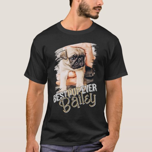 T-shirt Meilleure taille jamais moderne Cool Grunge Photo (Devant)
