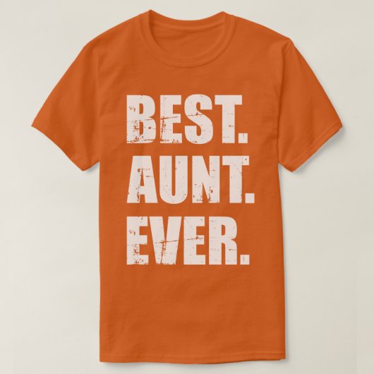 T-shirt Meilleure tante (Design devant)