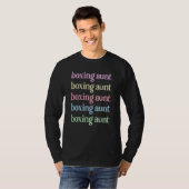 T-shirt Meilleure Tante De Boxe (Devant entier)