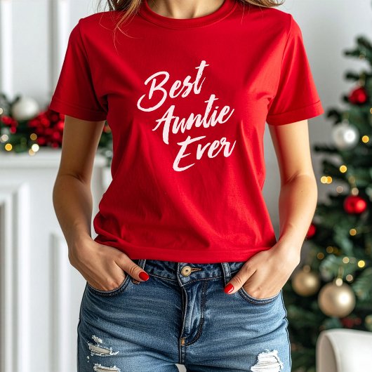 T-shirt Meilleure Tatie Ever