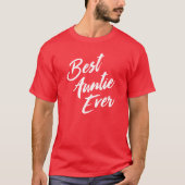 T-shirt Meilleure Tatie Ever (Devant)