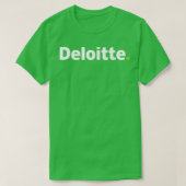 T-shirt Meilleure vente Deloitte (Design devant)