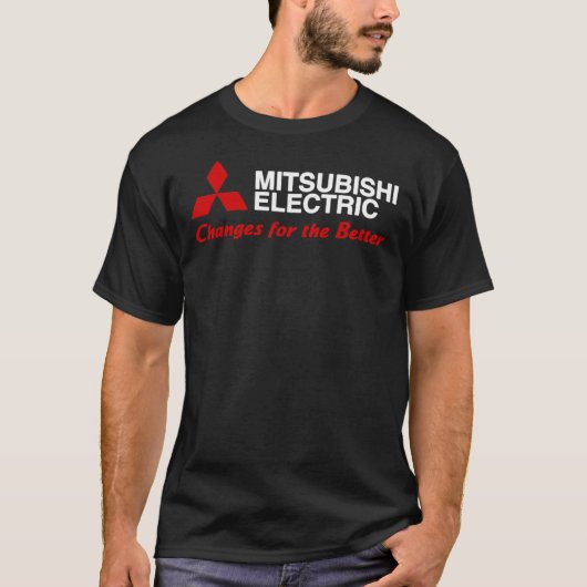 T-shirt Meilleure vente Logo électrique Mitsubishi Essenti (Devant)