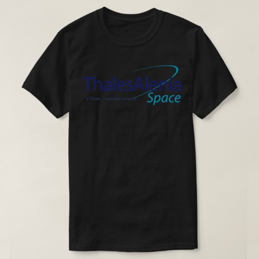 T-shirt MEILLEURE VENTE Thales Alenia Space (Design devant)