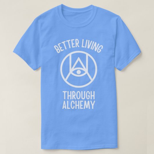 T-shirt Meilleure Vie Par Alchimie (Design devant)