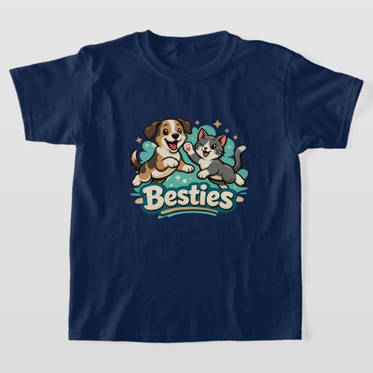 T-shirt Meilleures amies (Poser)
