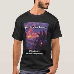 T-shirt Meilleures Amies pour Toujours  Amitié au Coucher 