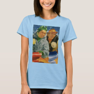 T-shirt Meilleures amies vintage ! Femmes élégantes et sty