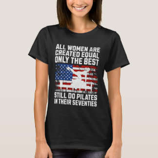 T-shirt Meilleures femmes font du Pilates dans leur septan