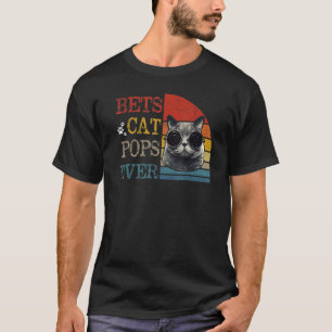 T-shirt Meilleures friandises pour chat vintage pour homme