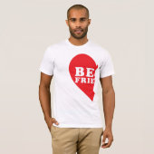 T-shirt Meilleurs amis (Devant entier)