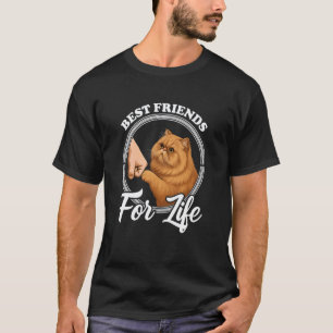 T-shirt Meilleurs amis amateurs de chats persans mignons