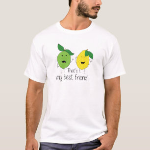 T-shirt Meilleurs amis au citron et au citron BFF
