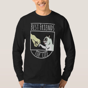 T-shirt Meilleurs Amis De La Vie Ragdoll Chat Pet
