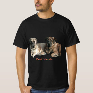 T-shirt Meilleurs amis des Mastiffs