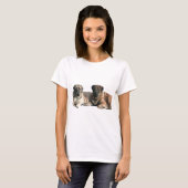 T-shirt Meilleurs amis des Mastiffs (Devant entier)