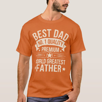 T-shirt Meilleurs amis du plus grand père du monde
