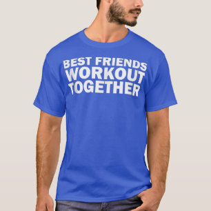 T-shirt Meilleurs Amis Entraînement Ensemble Cute Fun Matc