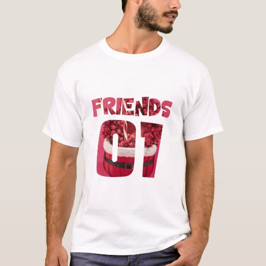 T-shirt Meilleurs amis pour 3 - amis (Devant)