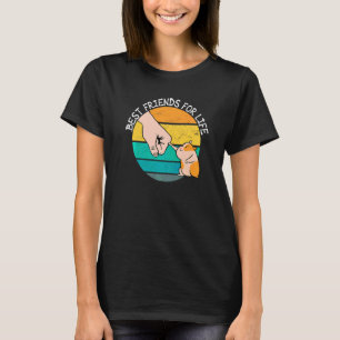 T-shirt Meilleurs amis pour la vie Hamster mignon