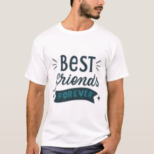 T-shirt Meilleurs Amis Pour Toujours