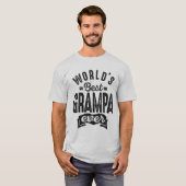 T-shirt Meilleurs Cadeaux Grampa (Devant entier)