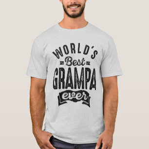 T-shirt Meilleurs Cadeaux Grampa