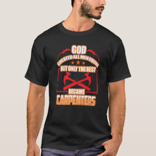 T-shirt Meilleurs charpentiers de menuiserie charpentier d