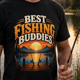 T-shirt Meilleurs Copains de Pêche Papa & Fils Pêche Solei