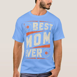 T-shirt Meilleurs disques de vinyle de maman
